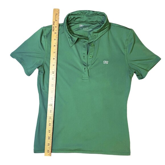 Albion Green Performance Polo Shirt Women’s XS | Stretch Golf / Athletic Top - Picture 7 of 8